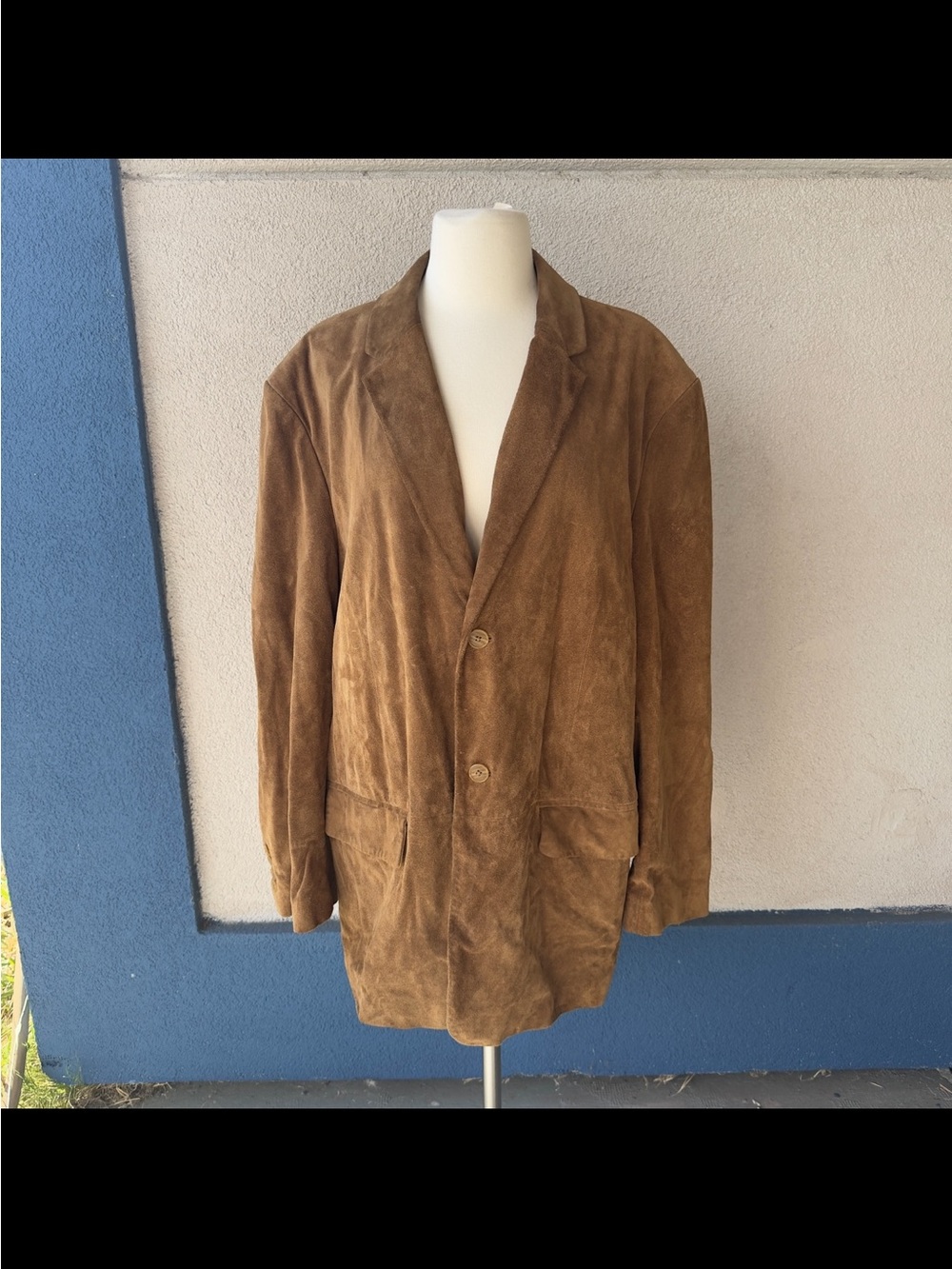 Y2K INC Men’s Suede Leather Blazer